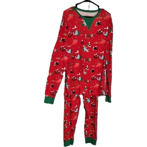 15.Target Wondershop's Men's Holiday Joggers Set featuring Dinosaurs Bowling XL - Picture 1 of 1